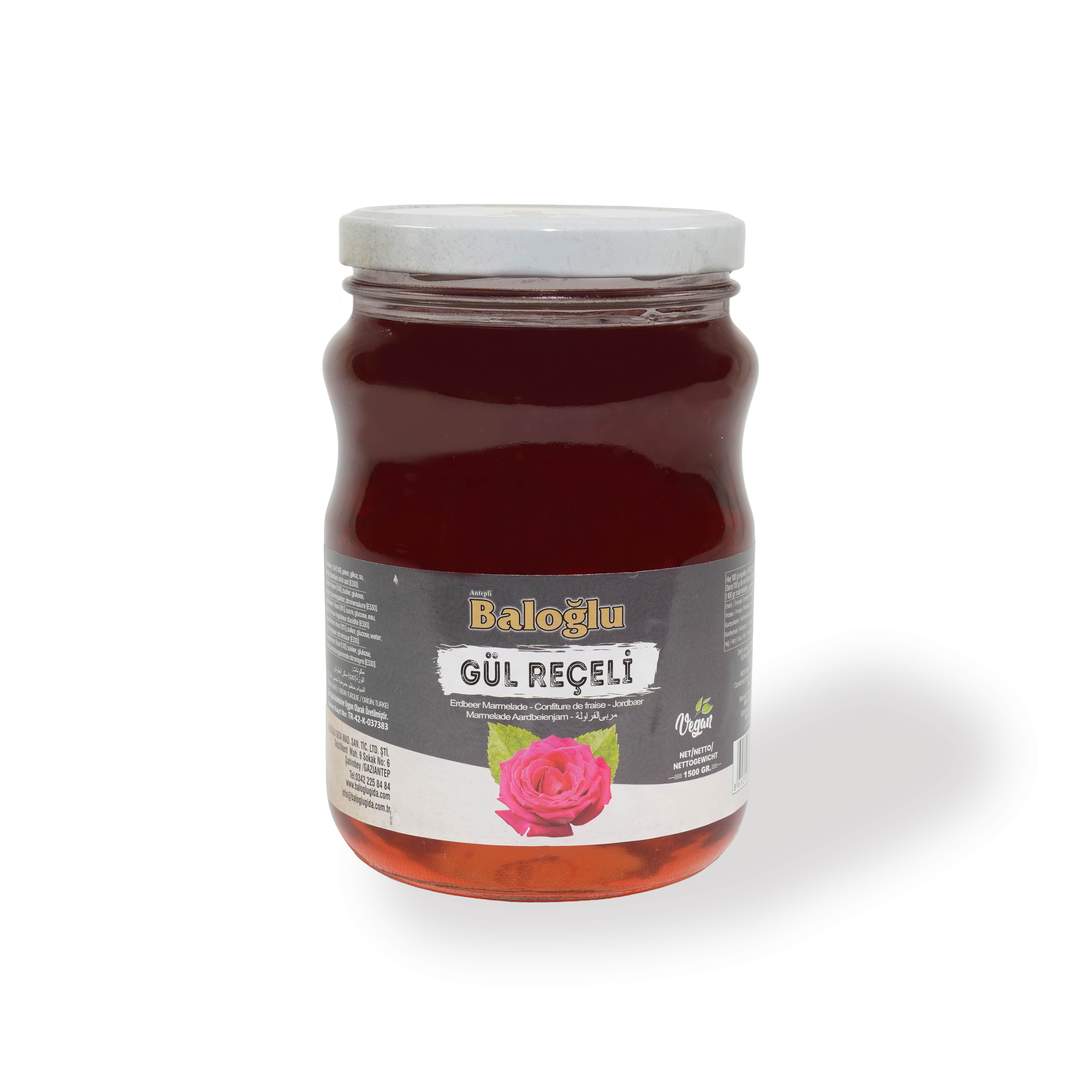 Gül Reçeli - (1500g)
