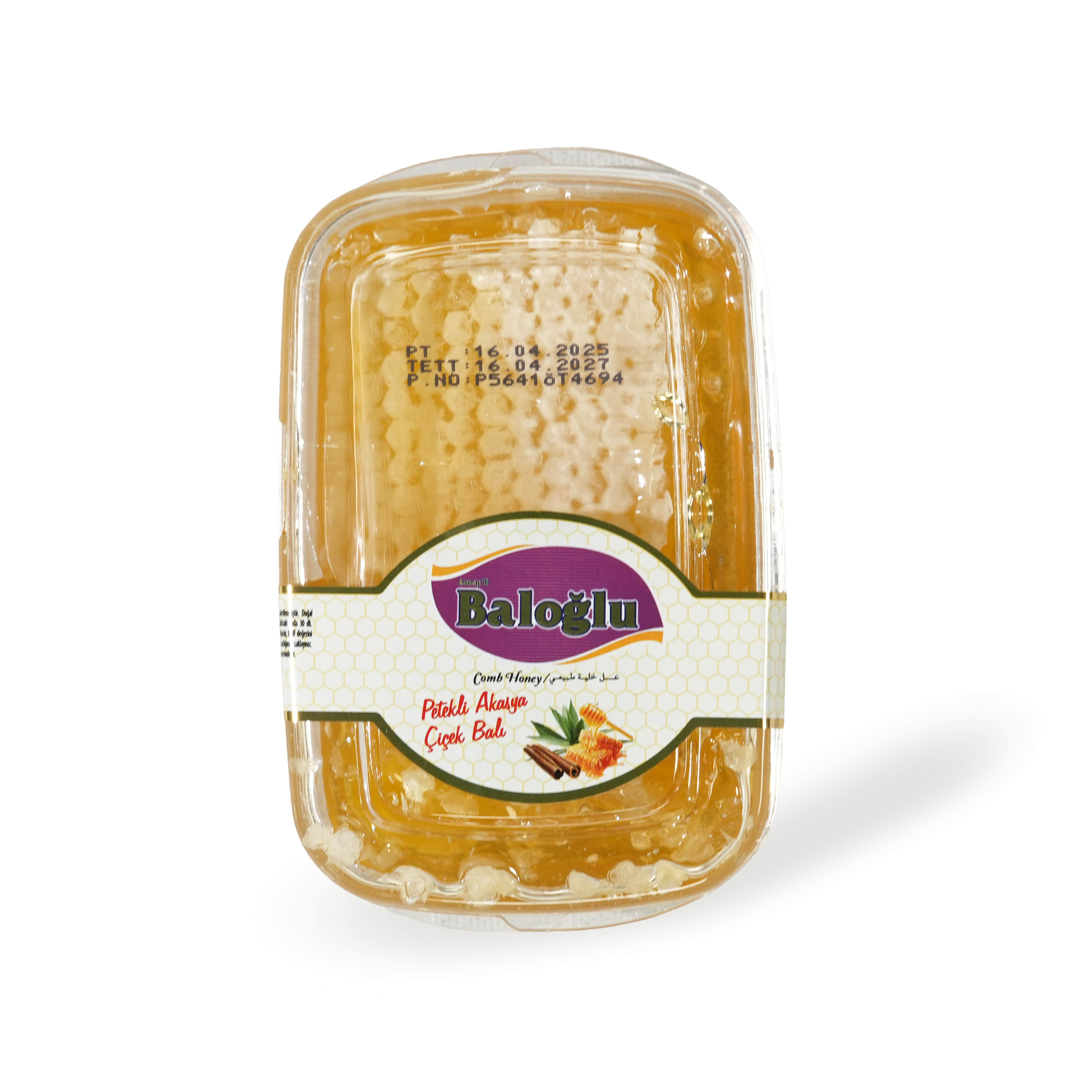 Petekli Akasya Çiçek Balı - (500g)