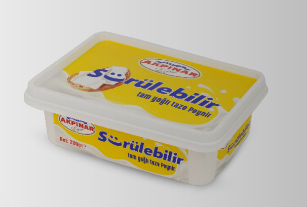 Sürülebilir Tam Yağlı Taze Peynir - (200g)